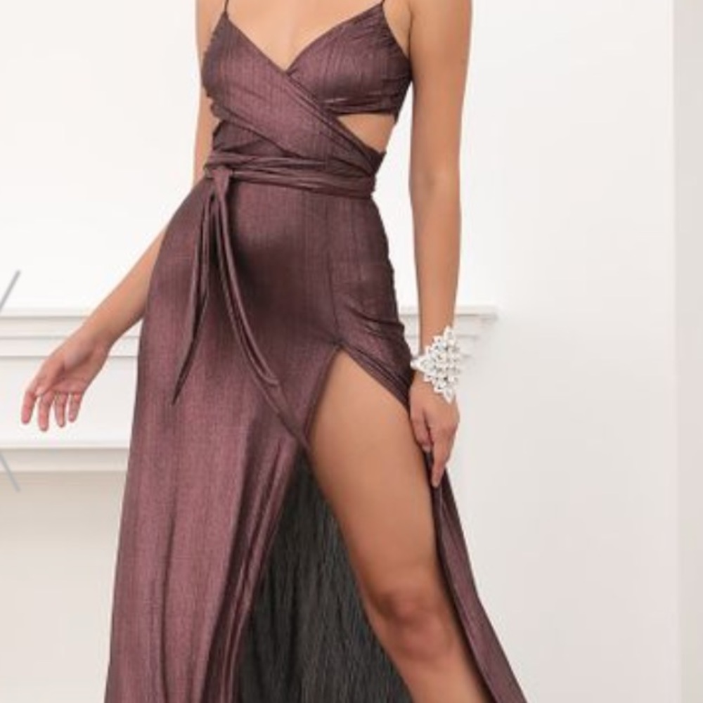 Lucy in the Sky Leila Wrap Tie Maxi